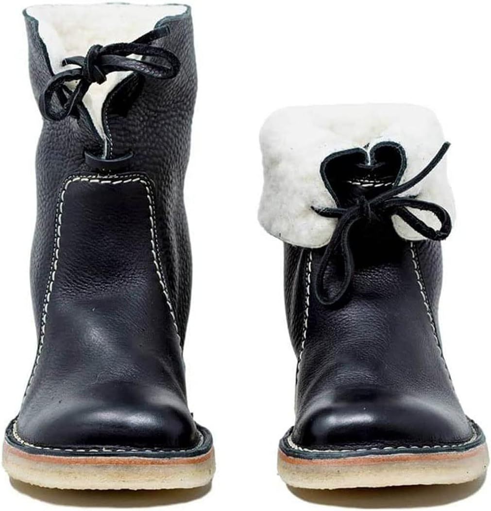 25 new winter comfortable flat bottom student all-match low boots for women