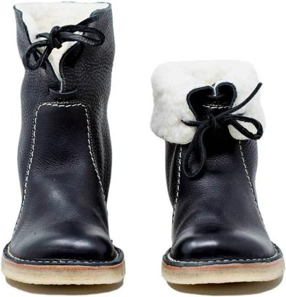 25 new winter comfortable flat bottom student all-match low boots for women