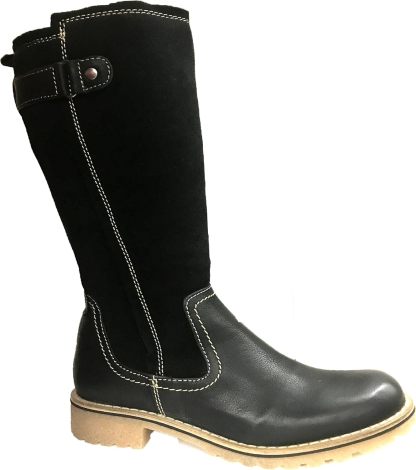 2025 Winter New Low Heel High Tube Student Knight Boots