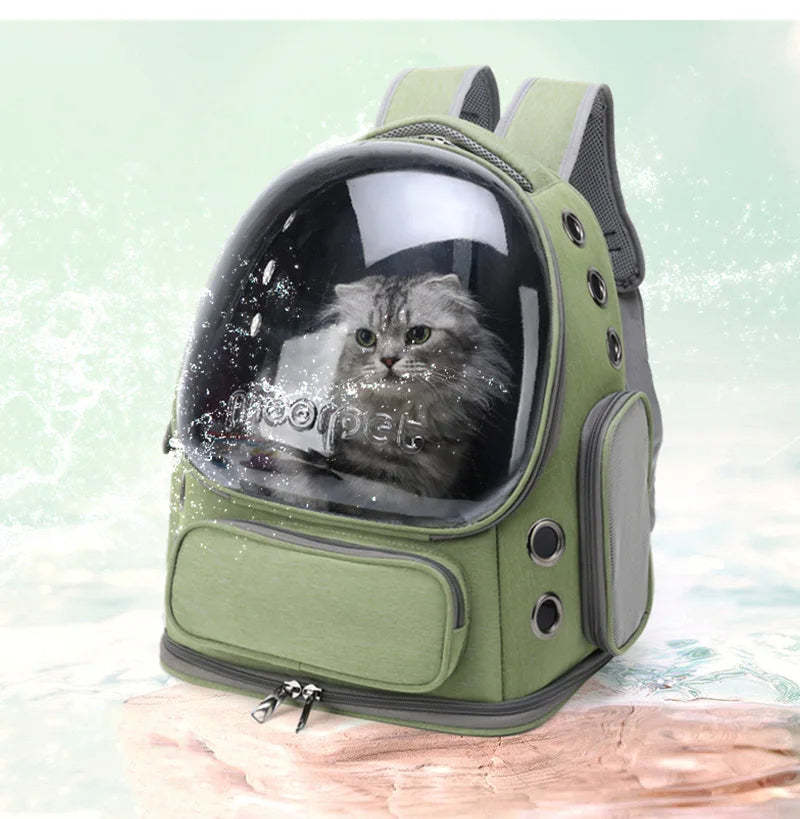 Take Your Cat on Adventures with This Space Bubble Backpack