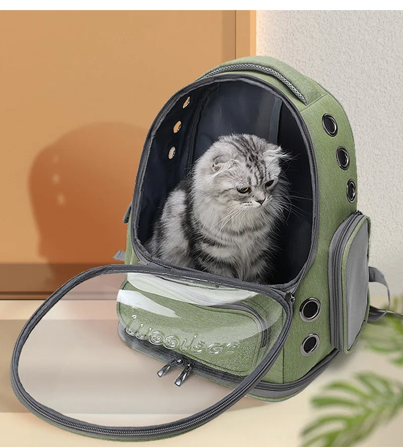 Take Your Cat on Adventures with This Space Bubble Backpack