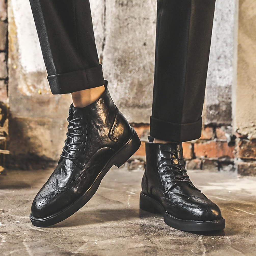 Men's non-slip leather shoes