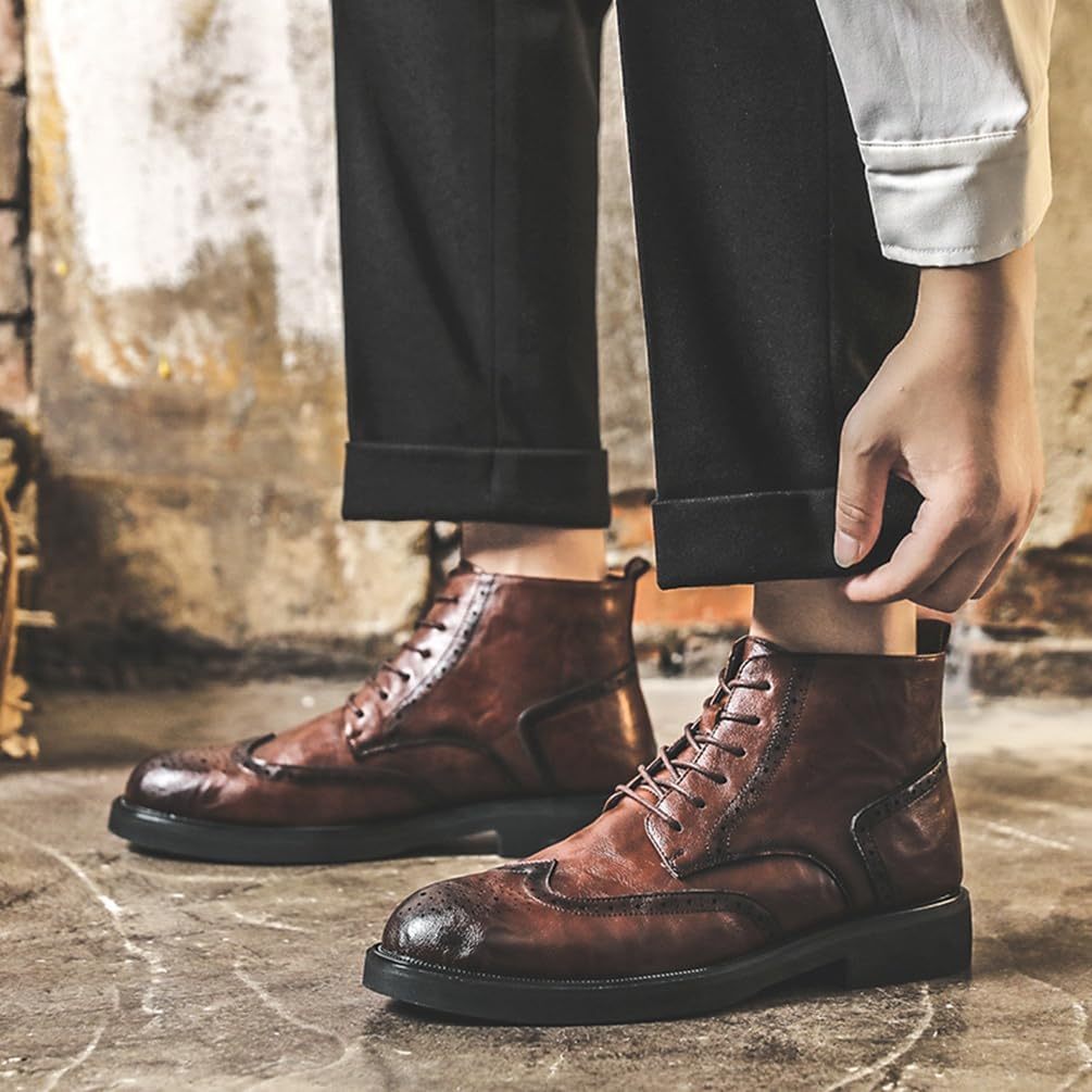 Men's non-slip leather shoes