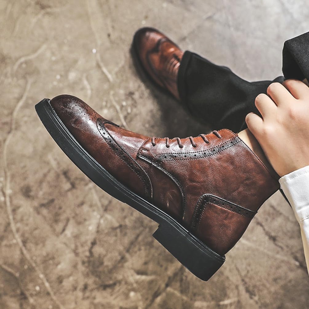 Men's non-slip leather shoes