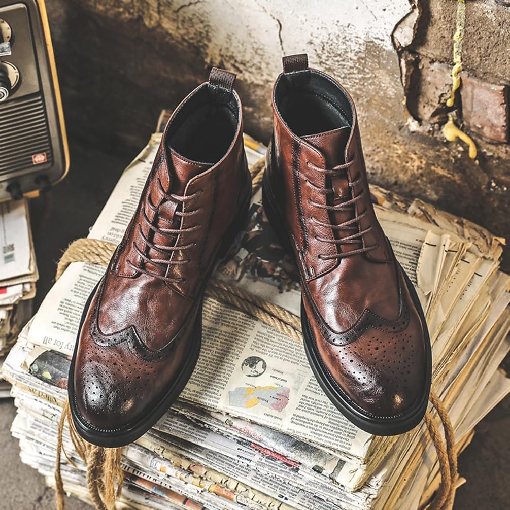 Men's non-slip leather shoes