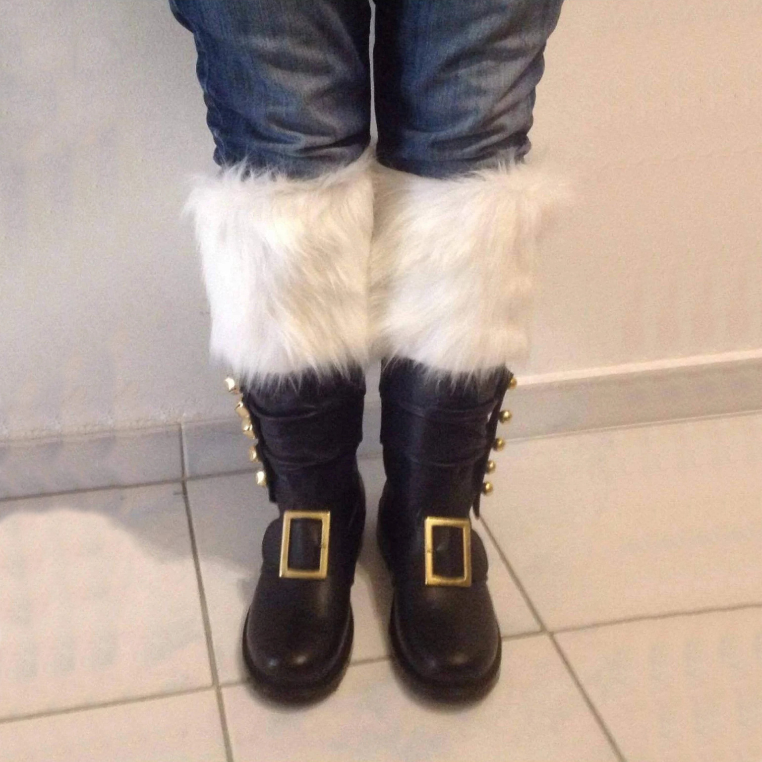 Amazon Temu Cross-Border Foreign Trade New Renaissance Christmas Older Leather Boots Halloween Cosplay