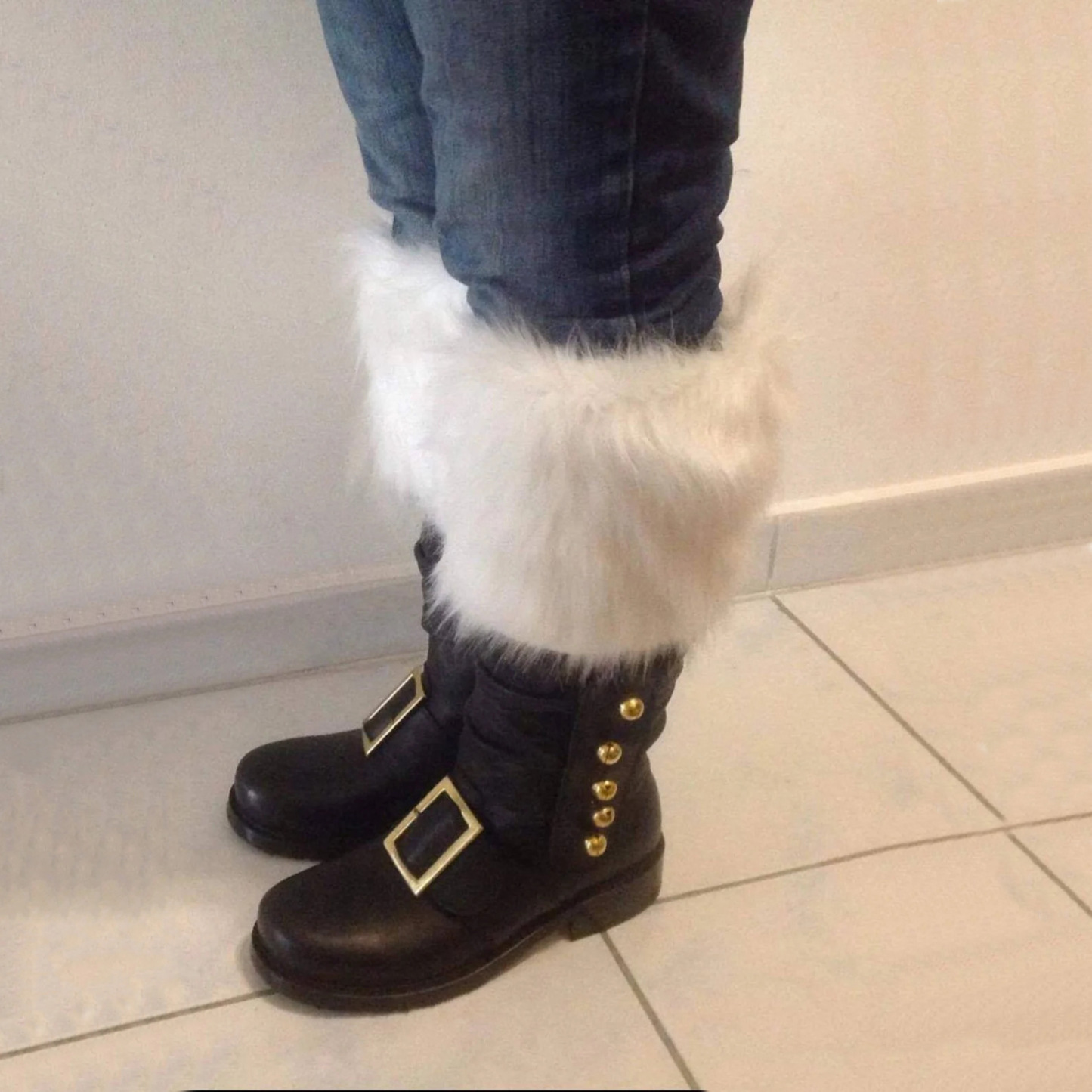 Amazon Temu Cross-Border Foreign Trade New Renaissance Christmas Older Leather Boots Halloween Cosplay
