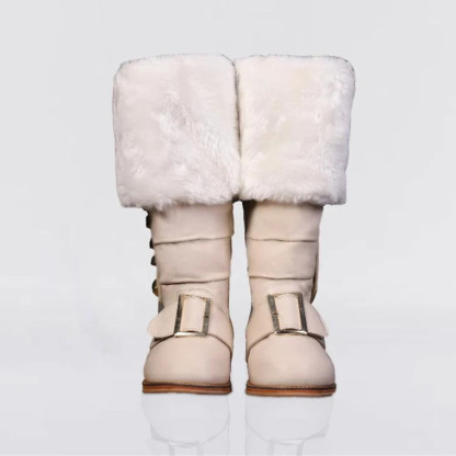 Amazon Temu Cross-Border Foreign Trade New Renaissance Christmas Older Leather Boots Halloween Cosplay