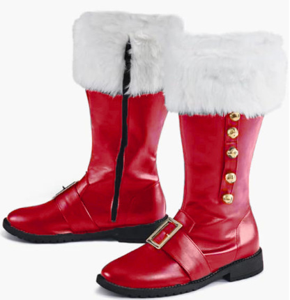 Amazon Temu Cross-Border Foreign Trade New Renaissance Christmas Older Leather Boots Halloween Cosplay