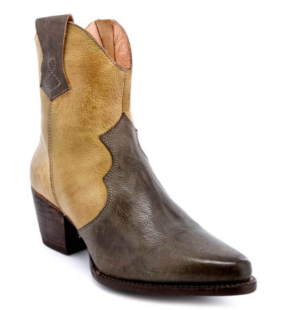 Leather boots side zipper knight boots thick high heel women's shoes