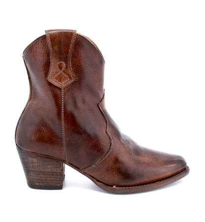 Leather boots side zipper knight boots thick high heel women's shoes