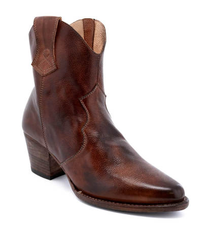 Leather boots side zipper knight boots thick high heel women's shoes