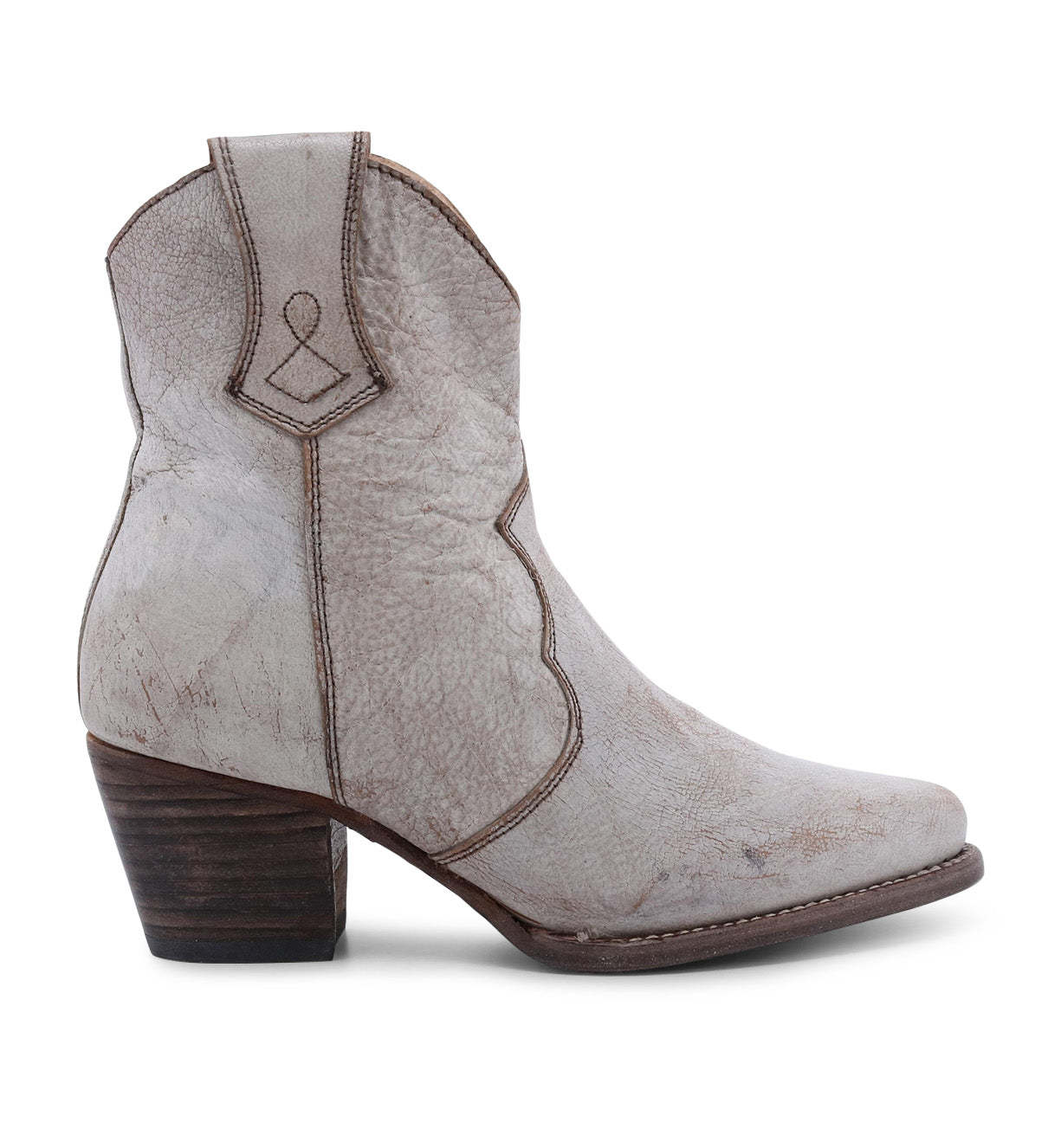 Leather boots side zipper knight boots thick high heel women's shoes