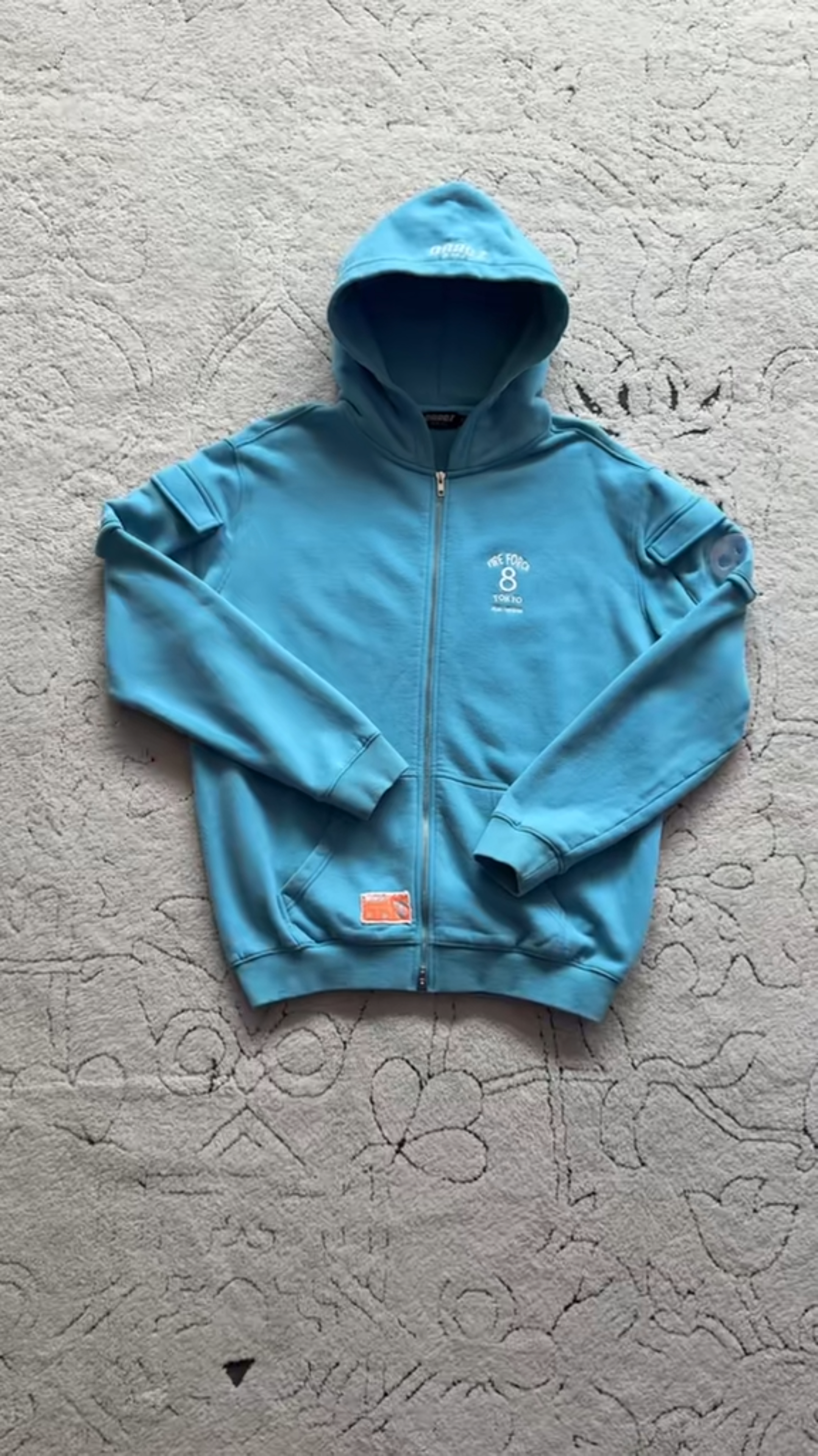 FIRE FORCE ZIP-UP HOODIE