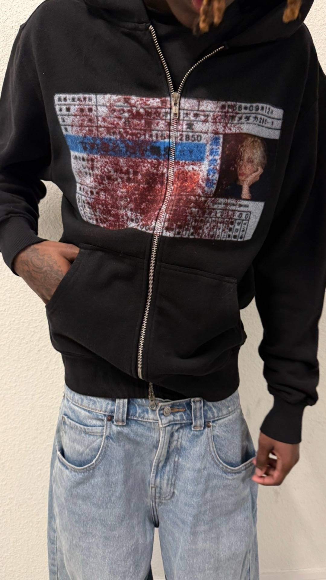 BLOODY NETT ID ZIP UP