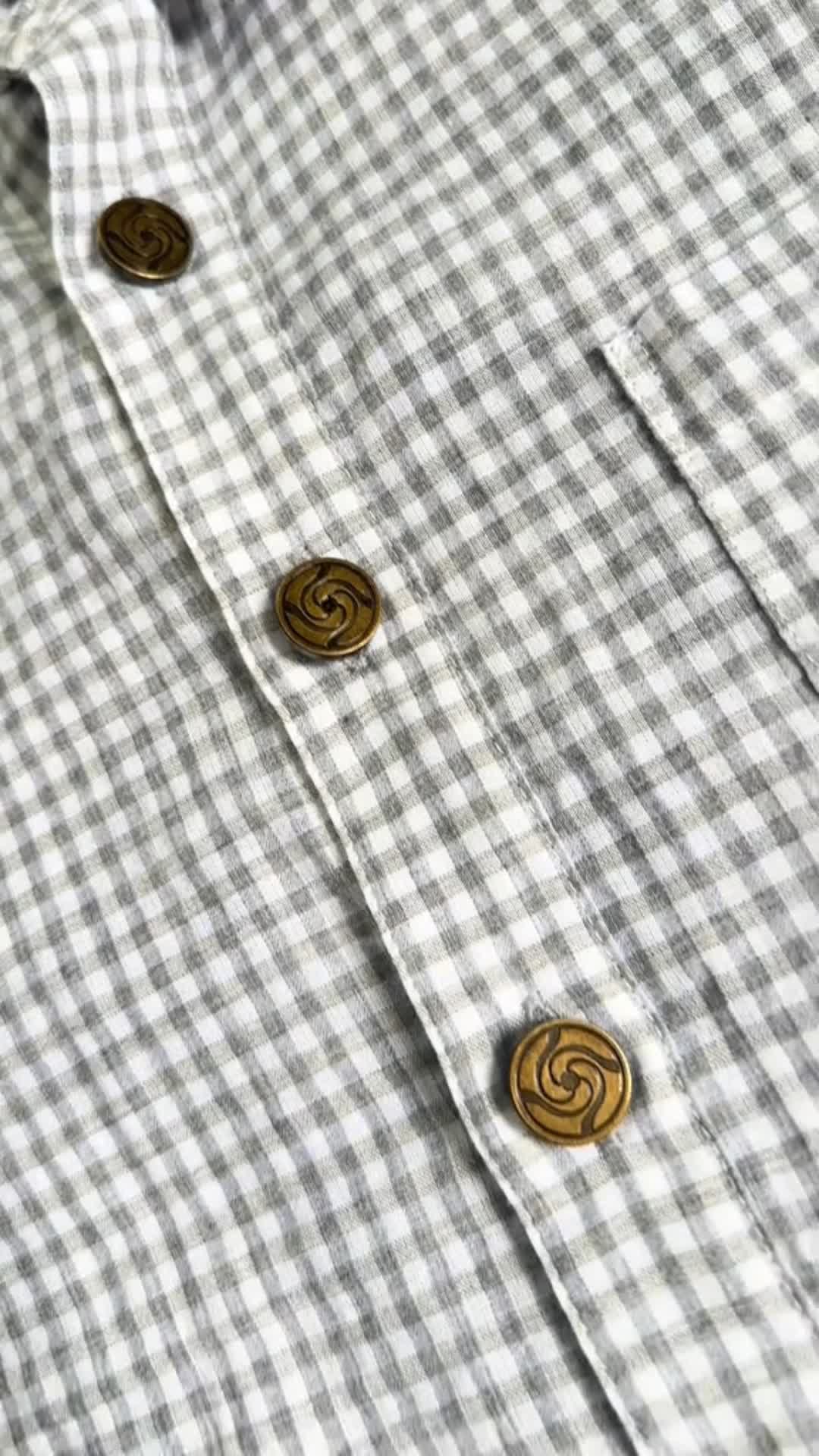 Casual jujutsu kaisen button up