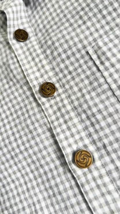 Casual jujutsu kaisen button up