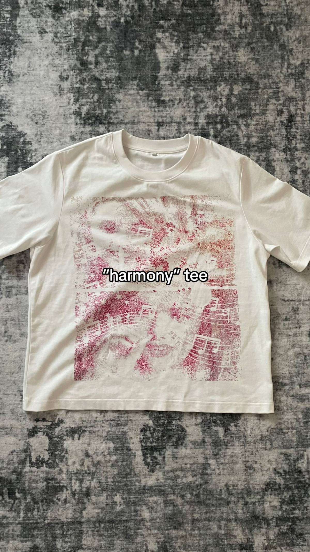 "harmony" tee