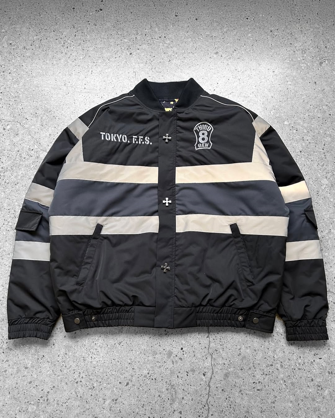 Reflective Jacket Jacket - Fire Force