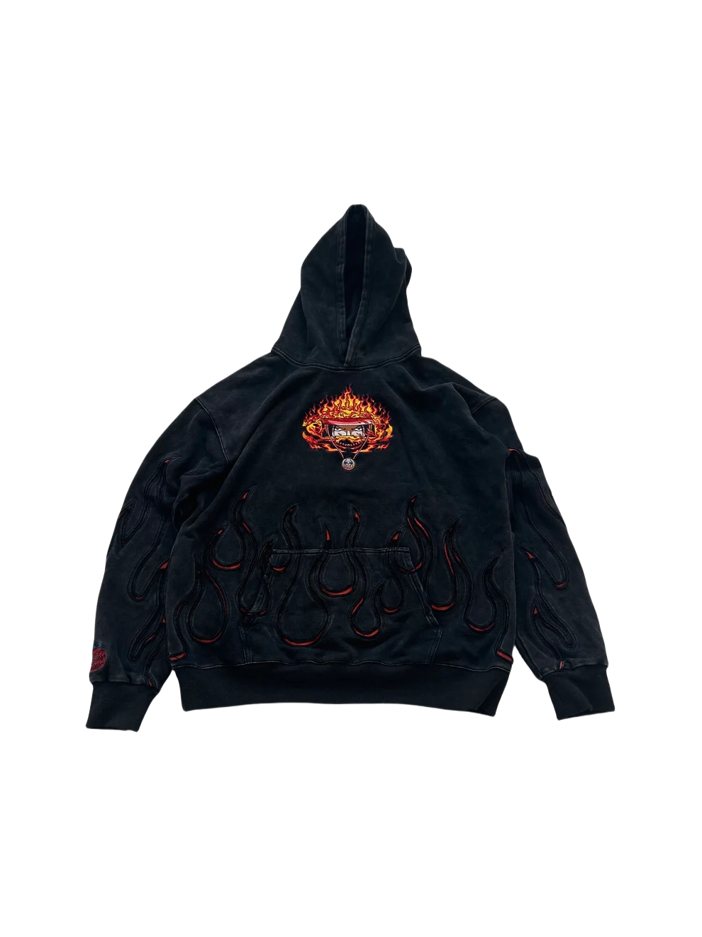 FIRE-FIST EMBROIDERY HOODIE