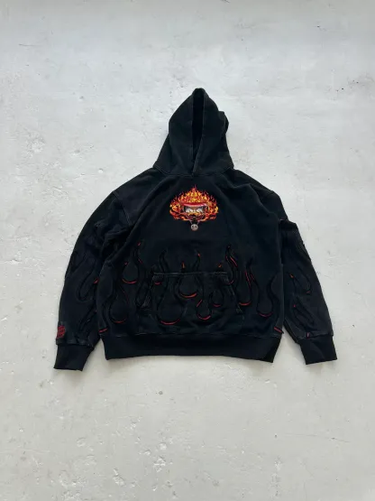 FIRE-FIST EMBROIDERY HOODIE
