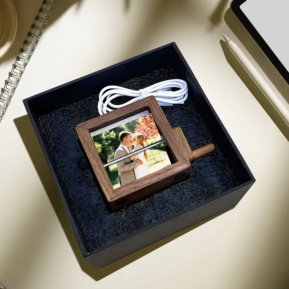 Hand Crank Flipbook Box for Dad – Personalized and Unique Gift