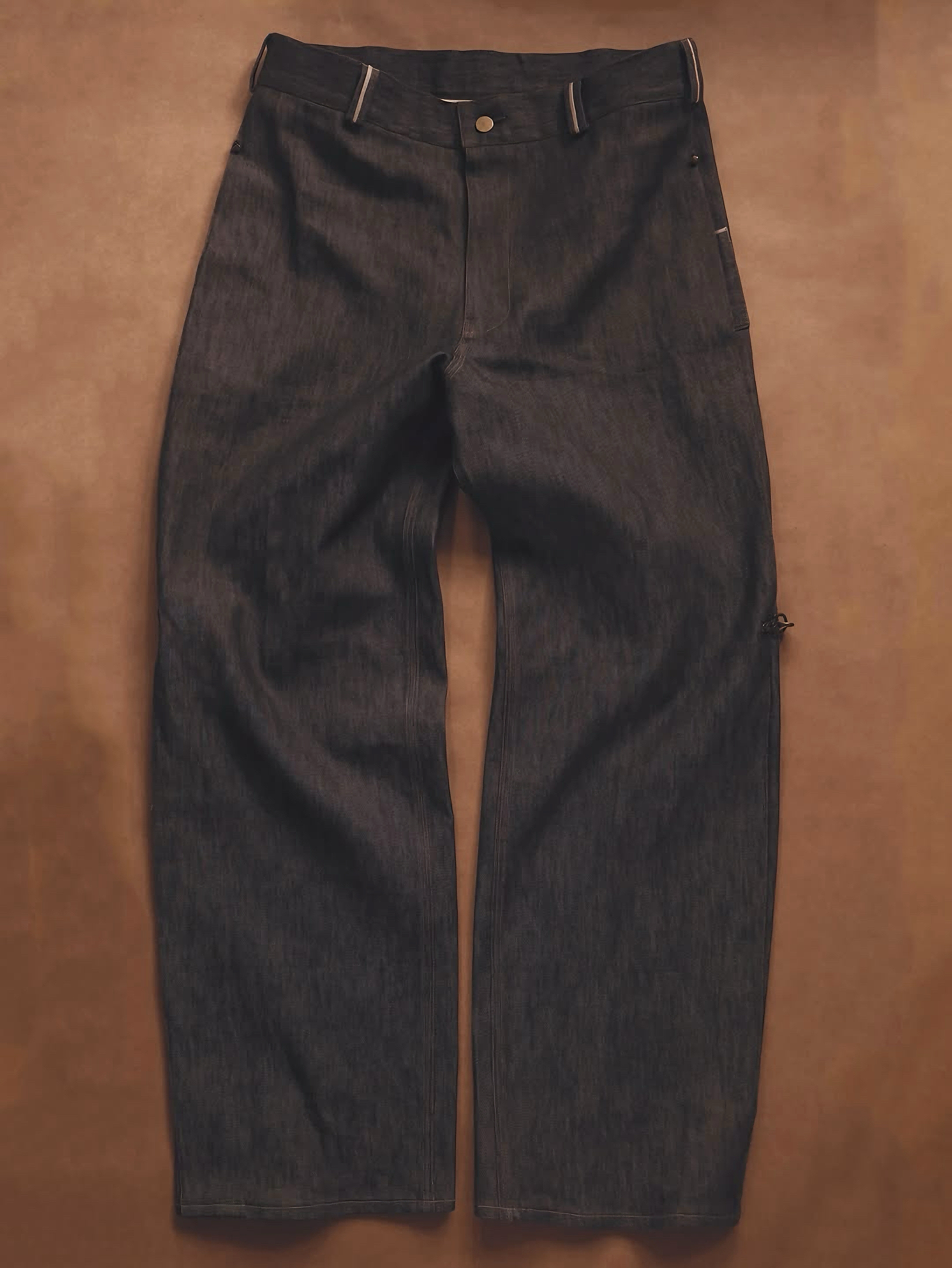 Selvedge Denim Clasp Trousers