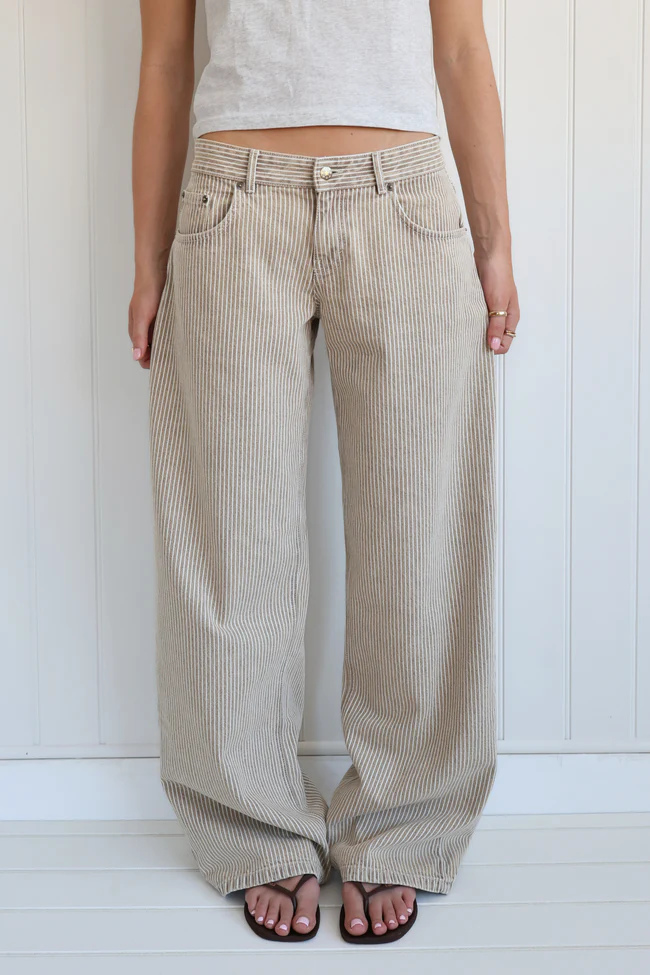 Striped Jodie Jeans
