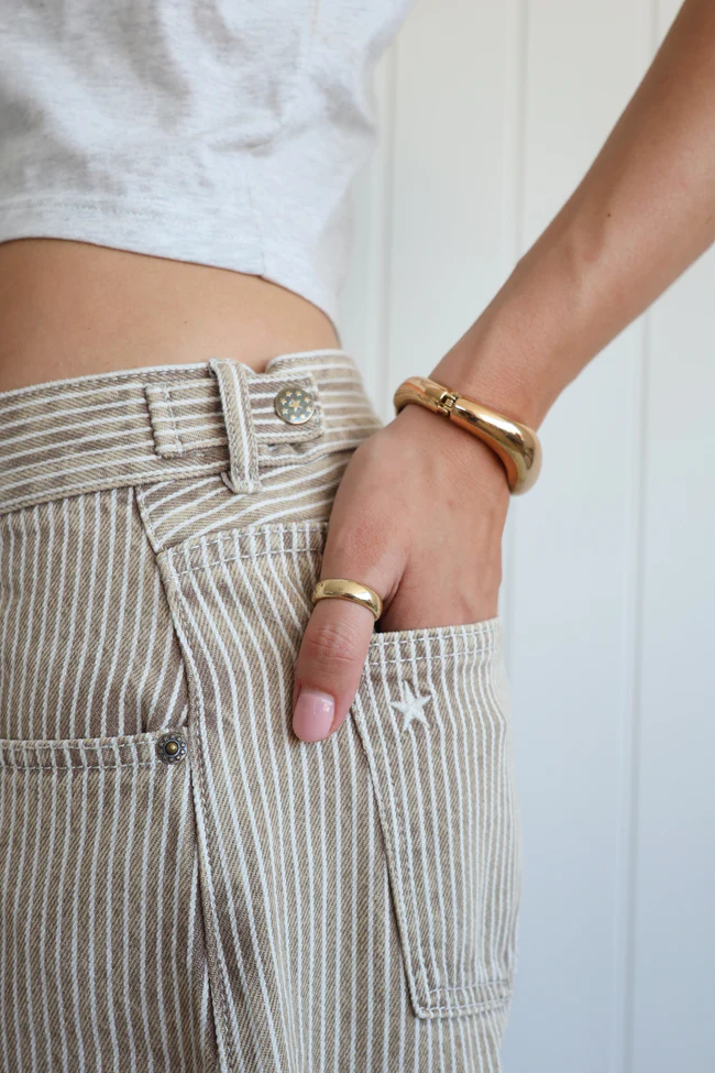 Striped Jodie Jeans