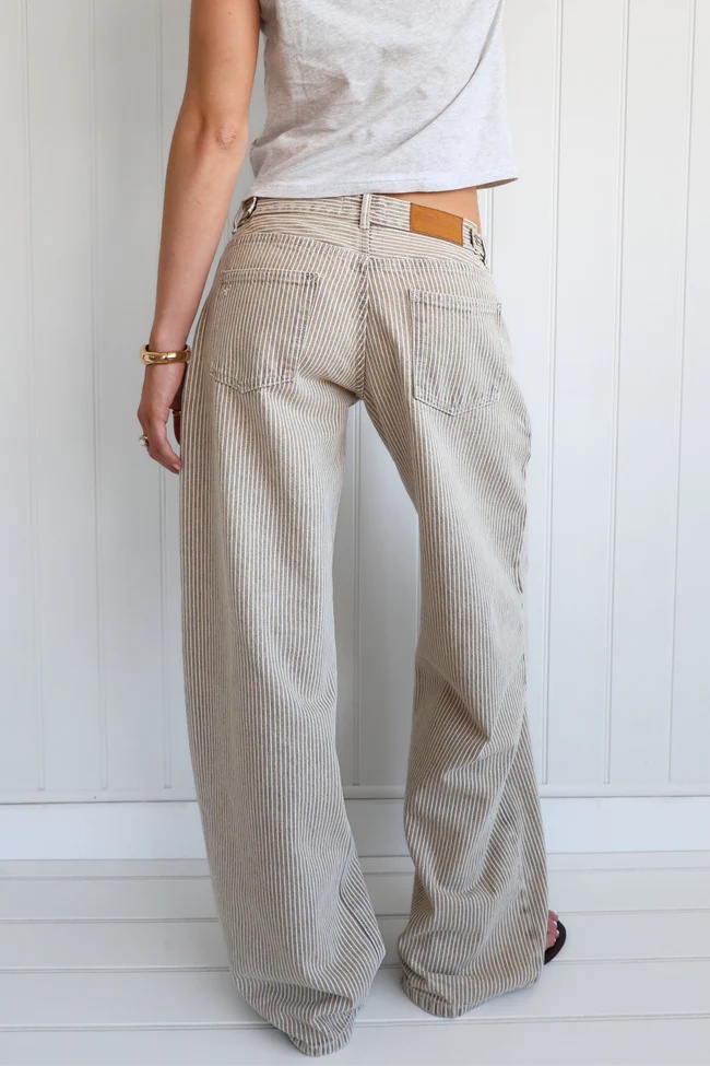 Striped Jodie Jeans