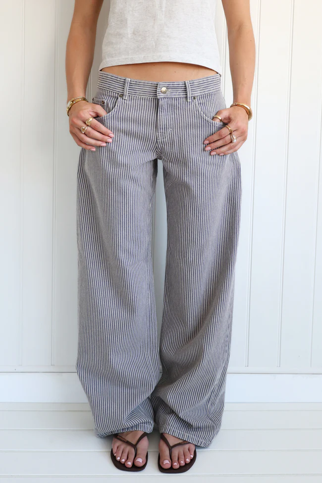 Striped Jodie Jeans