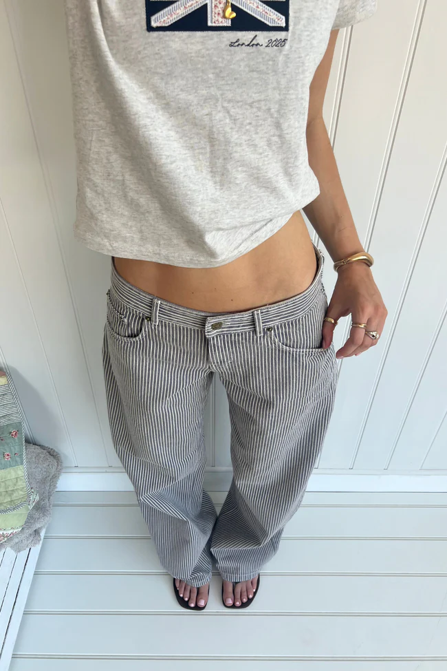 Striped Jodie Jeans