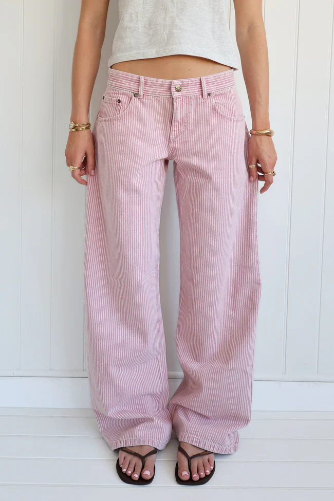 Striped Jodie Jeans