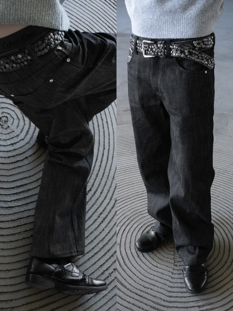 UNIFORM CUT JAPANESE RELAXED SELVEDGE JEANS