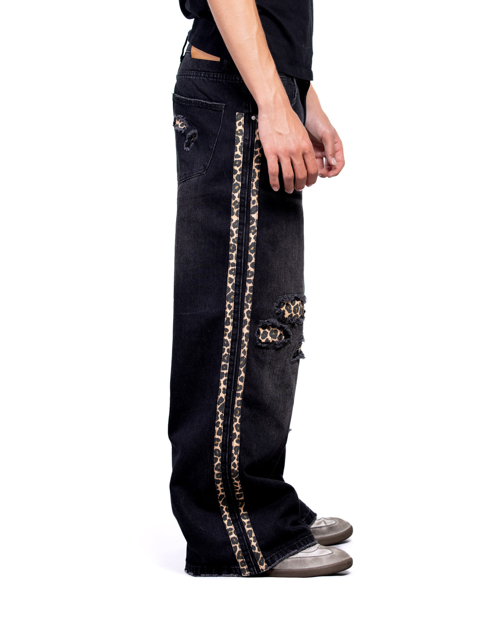 Fractured Denim (Leopard)