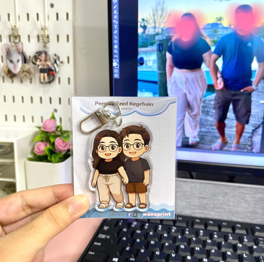 Personalized keychain