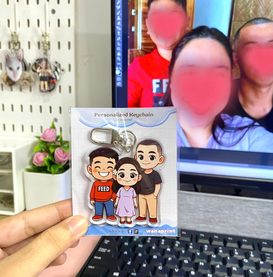 Personalized keychain