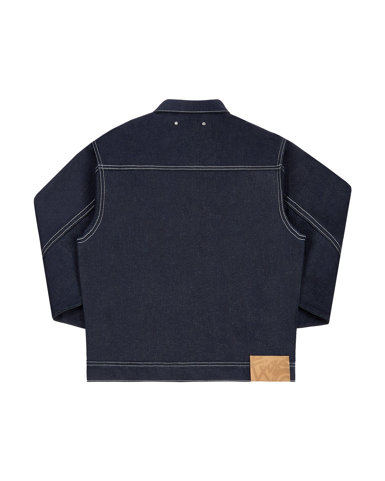 DISC RAW DENIM JACKET [14OZ]