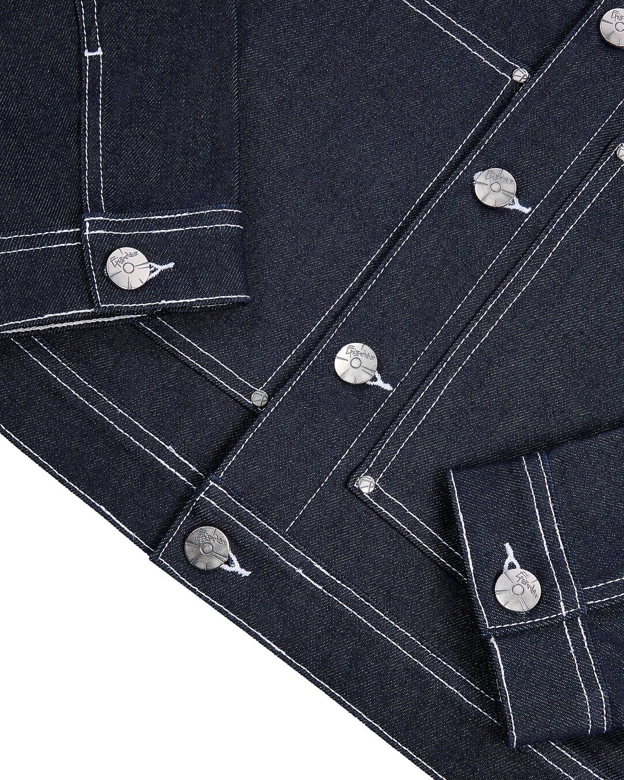 DISC RAW DENIM JACKET [14OZ]