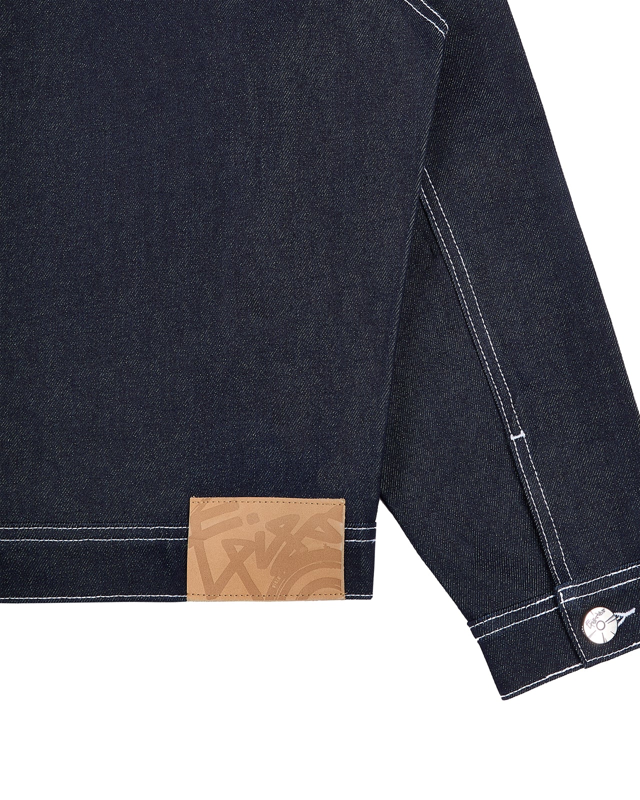 DISC RAW DENIM JACKET [14OZ]