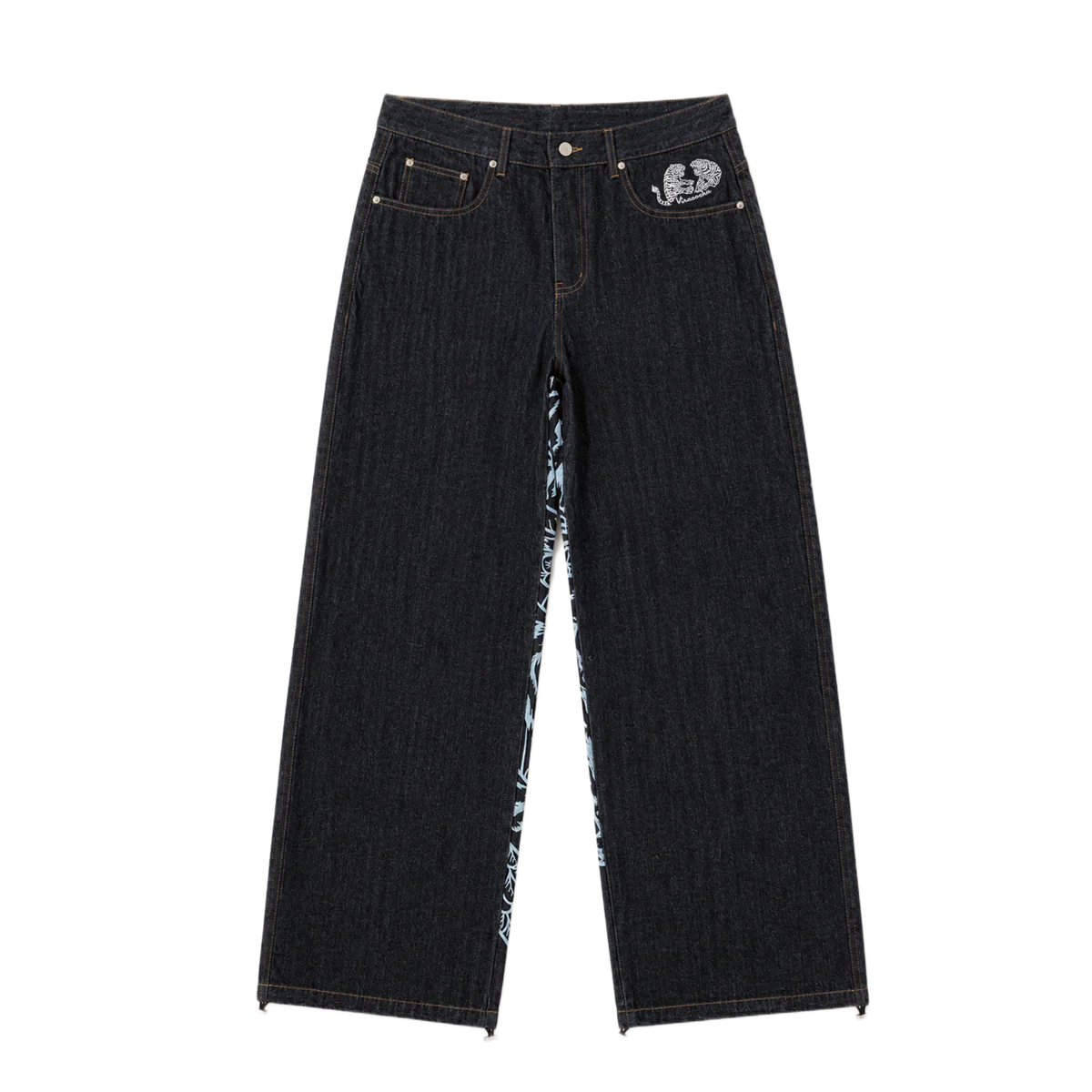 Selvedge tiger trinity denim