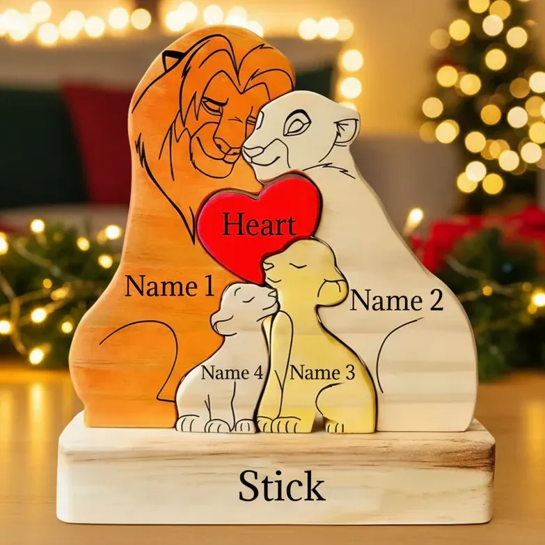 ✨Personalized Family Custom Model - Lion, Bear, Elephant🦁🧸🐘