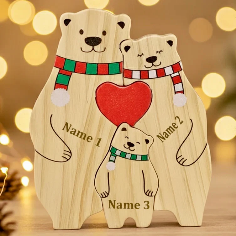 ✨Personalized Family Custom Model - Lion, Bear, Elephant🦁🧸🐘