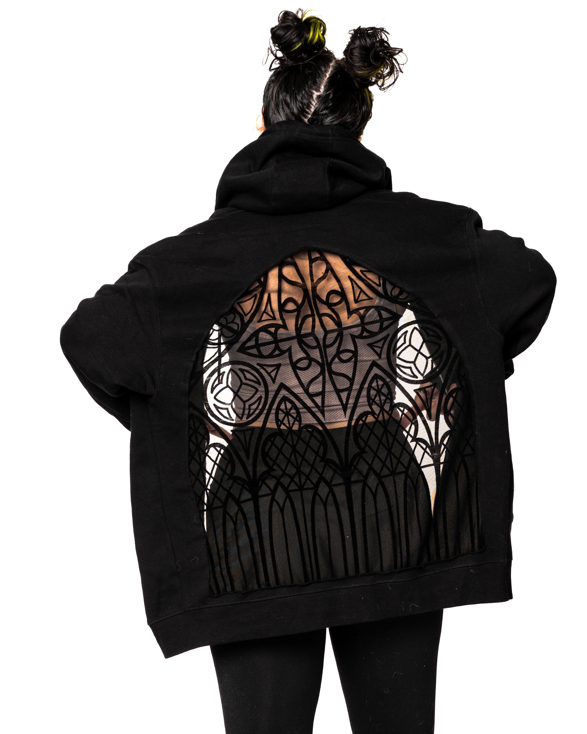 THE CATHEDRAL WINDOW HOODIE