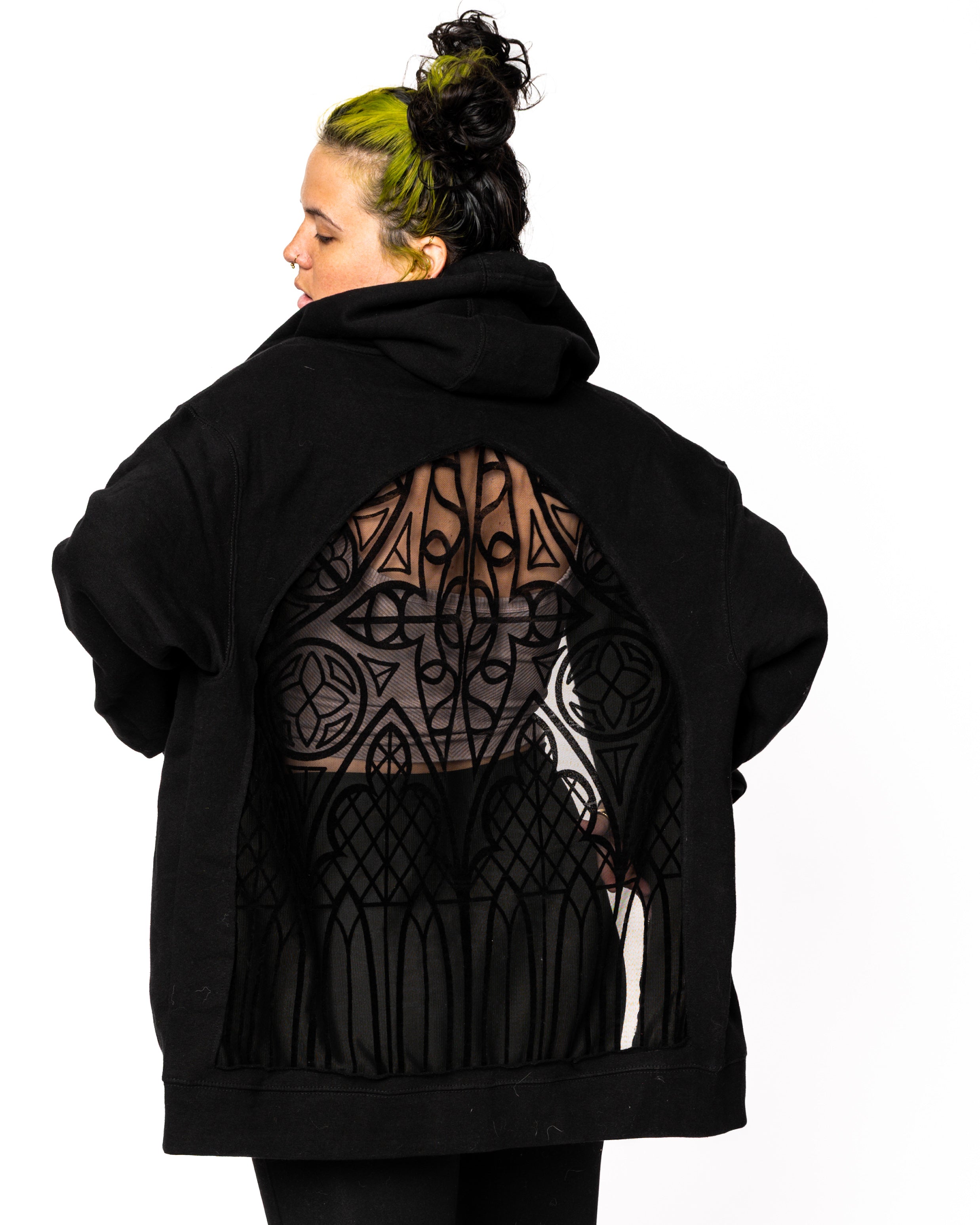 THE CATHEDRAL WINDOW HOODIE