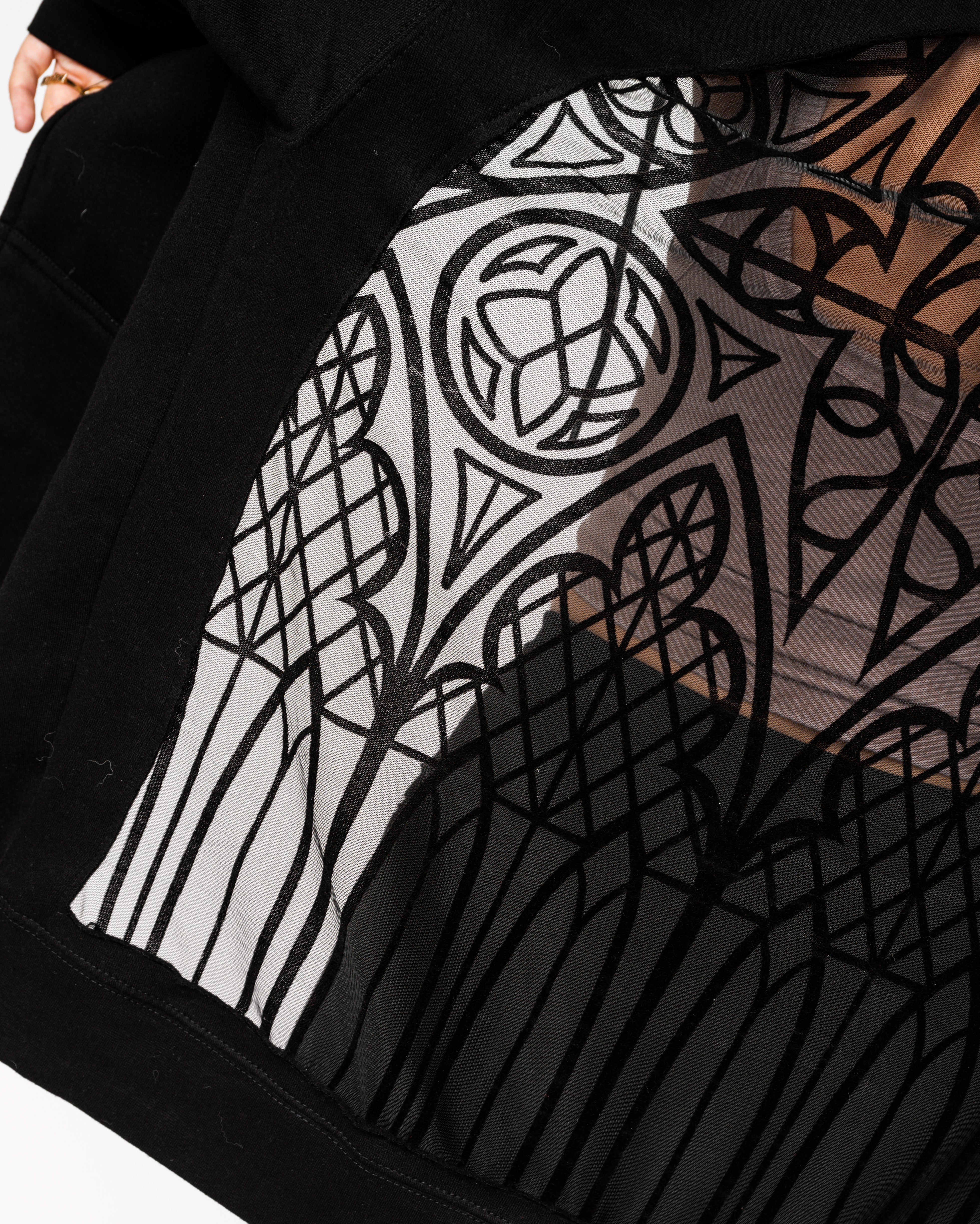 THE CATHEDRAL WINDOW HOODIE
