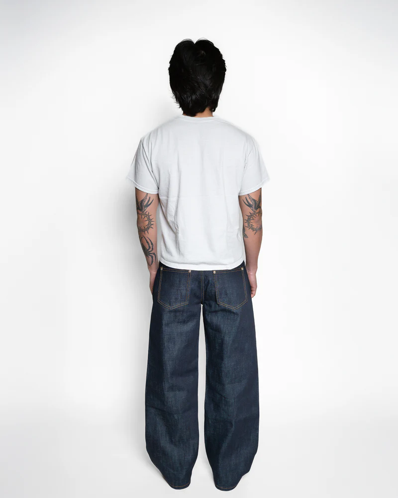 UNIFORM CUT JAPANESE RELAXED SELVEDGE JEANS