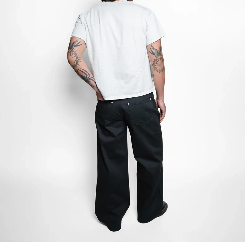 UNIFORM CUT JAPANESE RELAXED SELVEDGE JEANS