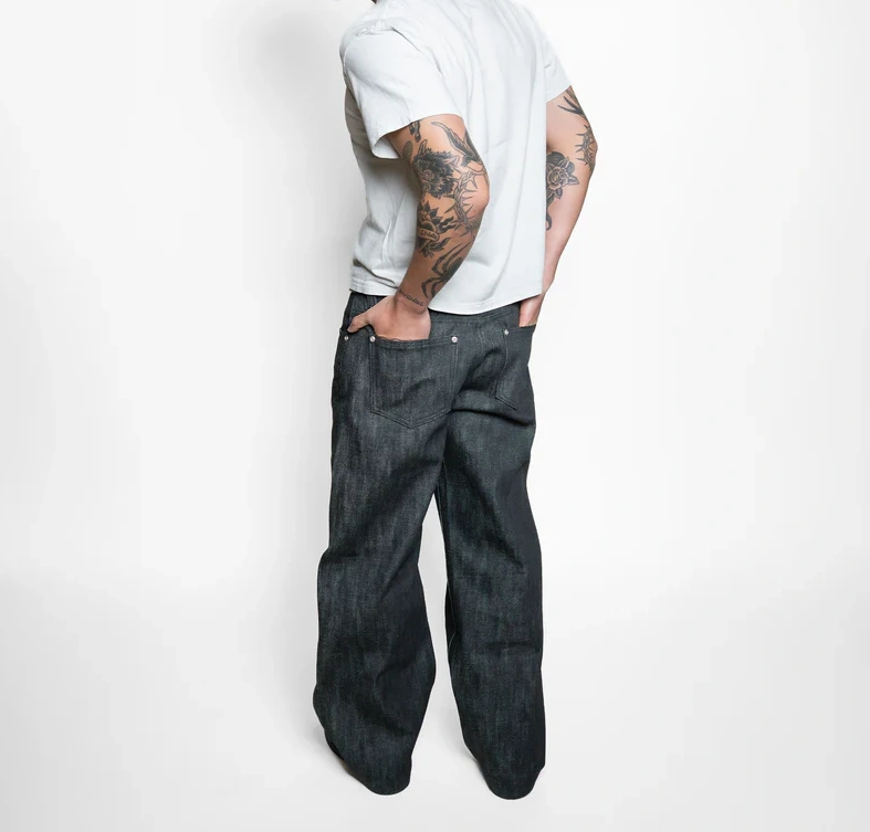 UNIFORM CUT JAPANESE RELAXED SELVEDGE JEANS