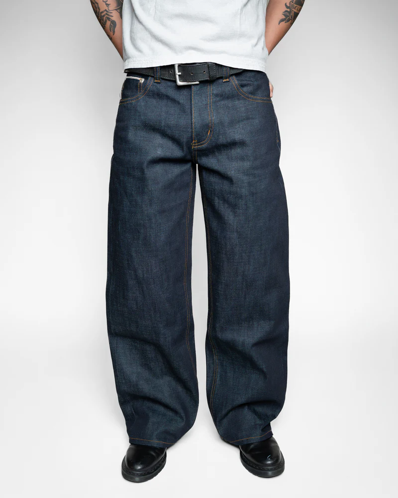 UNIFORM CUT JAPANESE RELAXED SELVEDGE JEANS